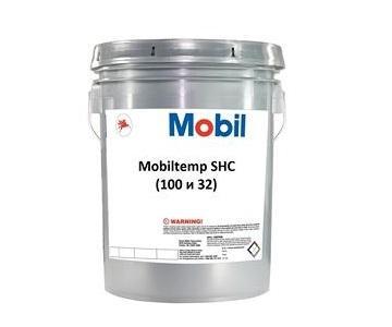 Смазка Mobil Mobiltemp SHC 100 | евроведро | 18 кг | 152634