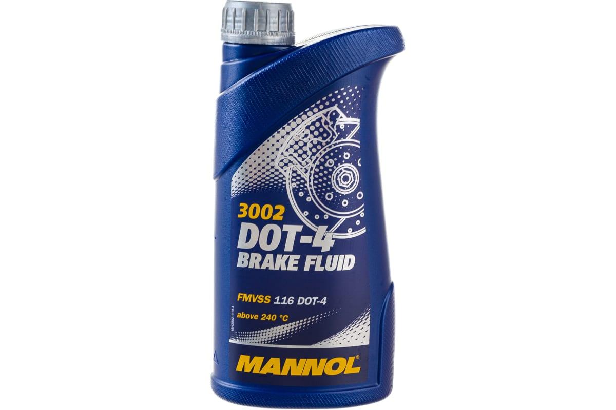 Тормозная жидкость DOT-4 Mannol Brake Fluid 910g 8941