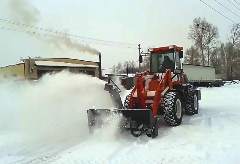 Снегоротор | Шнекоротор | Навесное оборудование на трактор МТЗ для уборки снега