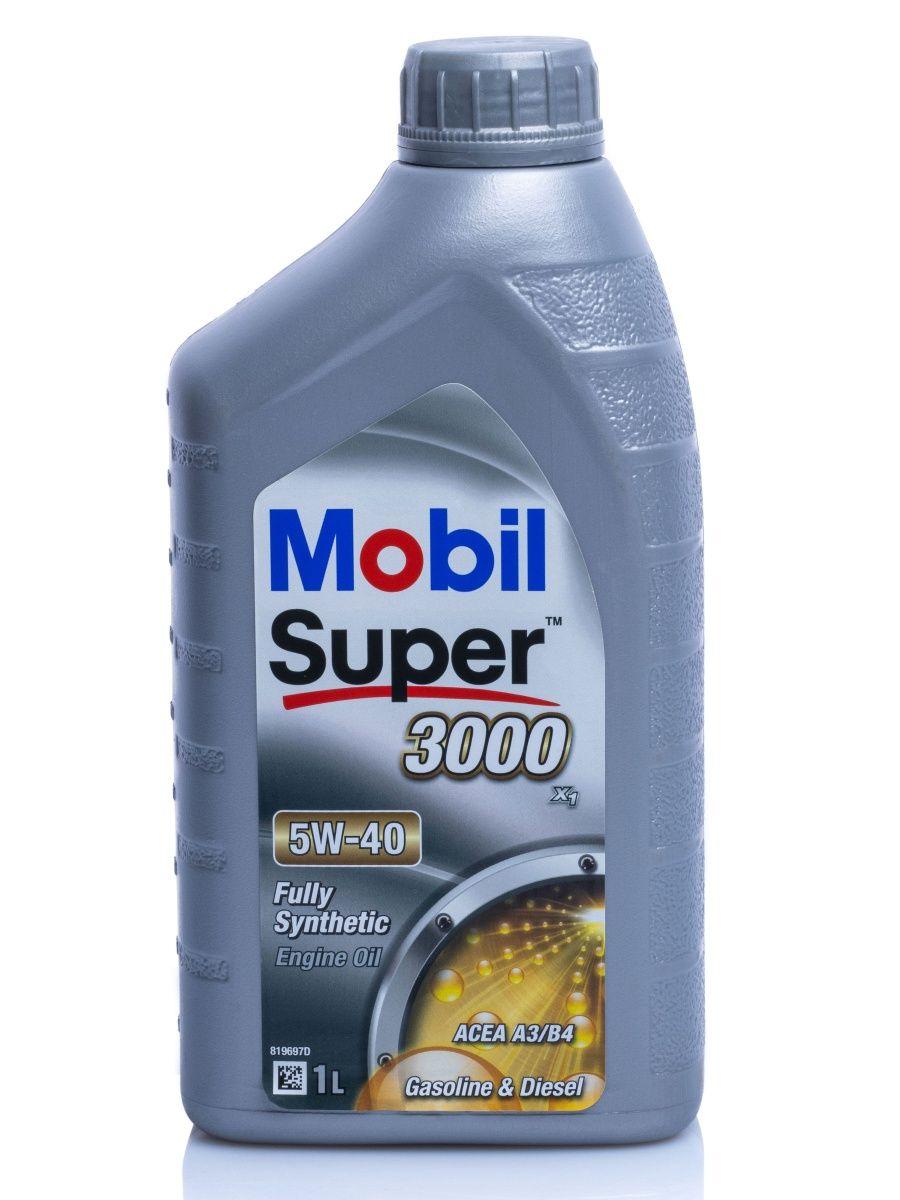 Моторное масло Mobil Super 3000 x1 5W40 | Канистра 1 л | 152567