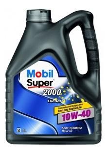  Моторное масло ​​​​​​​Mobil Super 2000 X1 Diesel 10W40 | Канистра 4 л | 152626