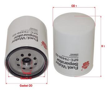 Фильтр топливный | сепаратор | Sakura SFC-79450-02