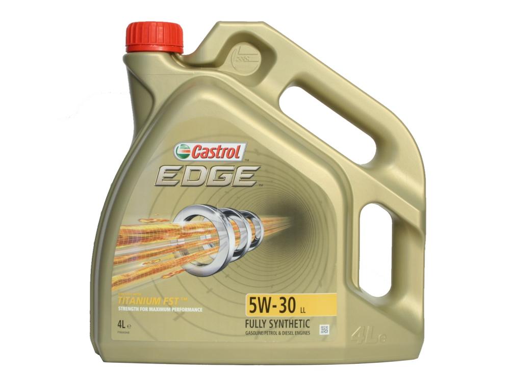 Моторное масло Castrol EDGE 5W30 LL | Канистра 4 л | 15669A | 14F948