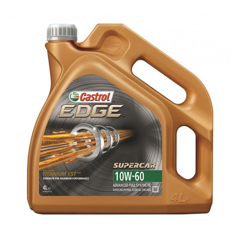 Моторное масло Castrol EDGE Supercar 10W60 | Канистра 4 л | 1536DB | 156F66