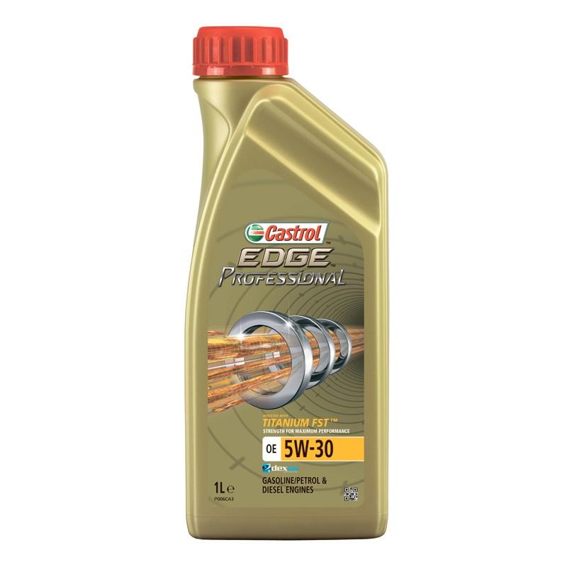 Моторное масло Castrol EDGE Professional OE 5W30 | Канистра 1 л | 15359A | 15802F