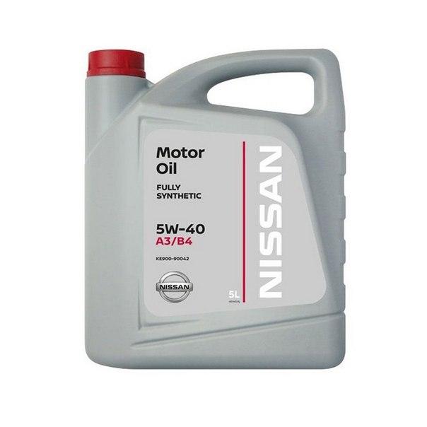 Моторное масло ​​​​​​​Nissan Motor oil FS 5W40 | Канистра 5 л | KE90090042
