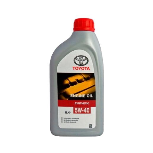 Моторное масло ​​​​​​​Toyota Engine Oil Synthetic 5W40 | Канистра 1 л | 0888080376