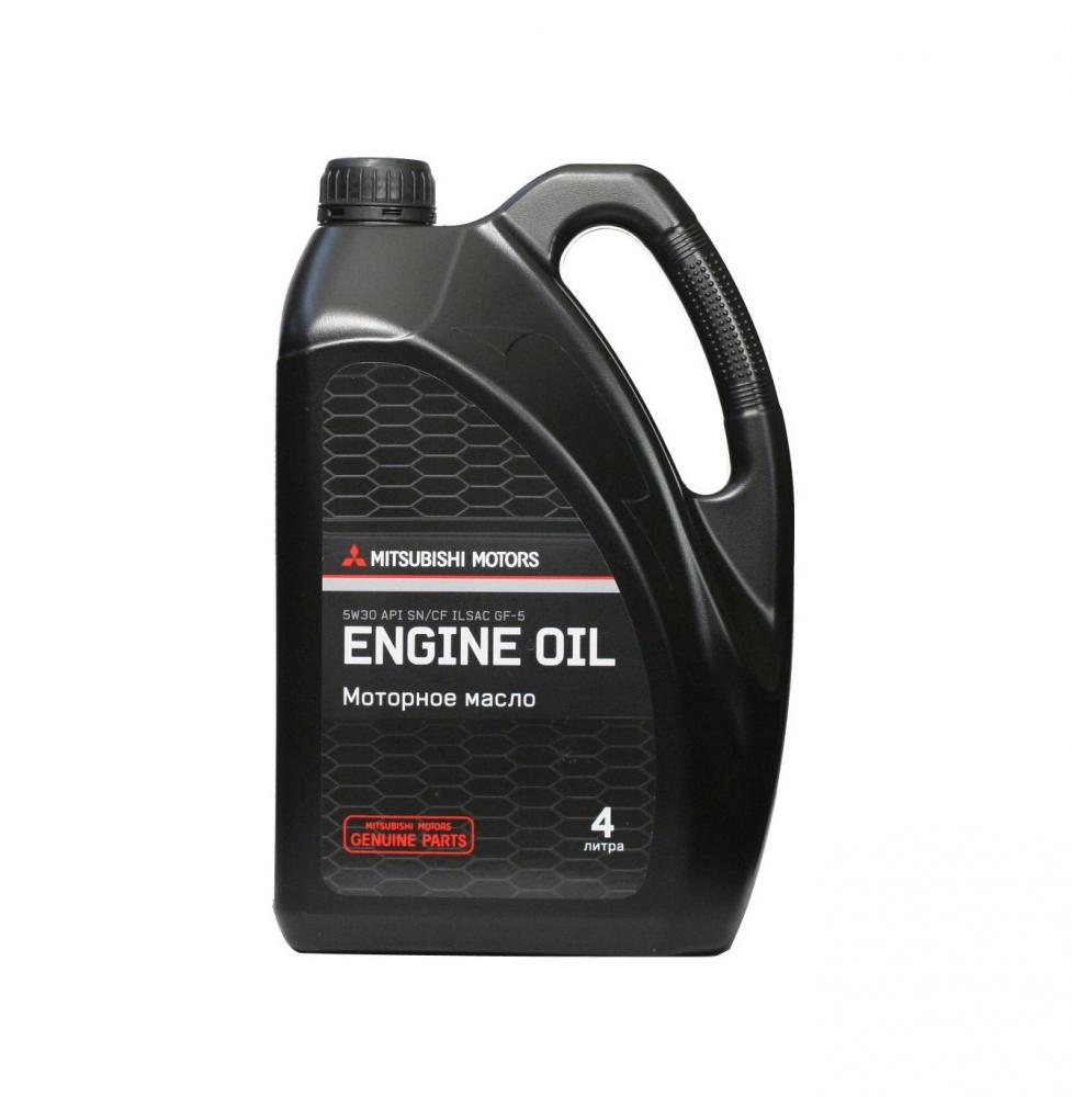 Моторное масло Mitsubishi Engine Oil SN GF5 5W30 | Канистра 4 л | MZ321036