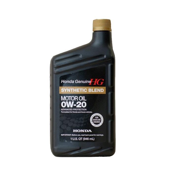 Моторное масло Honda Synthetic Blend 0W20 | Канистра 0,946 л | 087989036