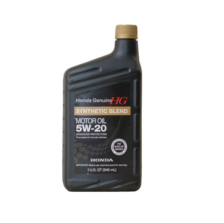 Моторное масло Honda Synthetic Blend 5W20 | Канистра 0,946 л | 087989032