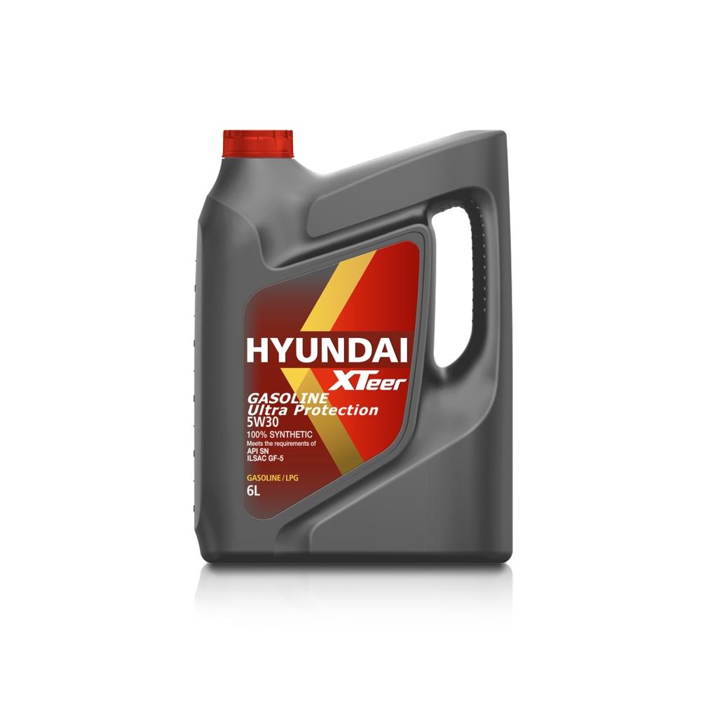 Моторное масло Hyundai XTeer Gasoline Ultra Protection 5W30 | Канистра 6 л | 1061011