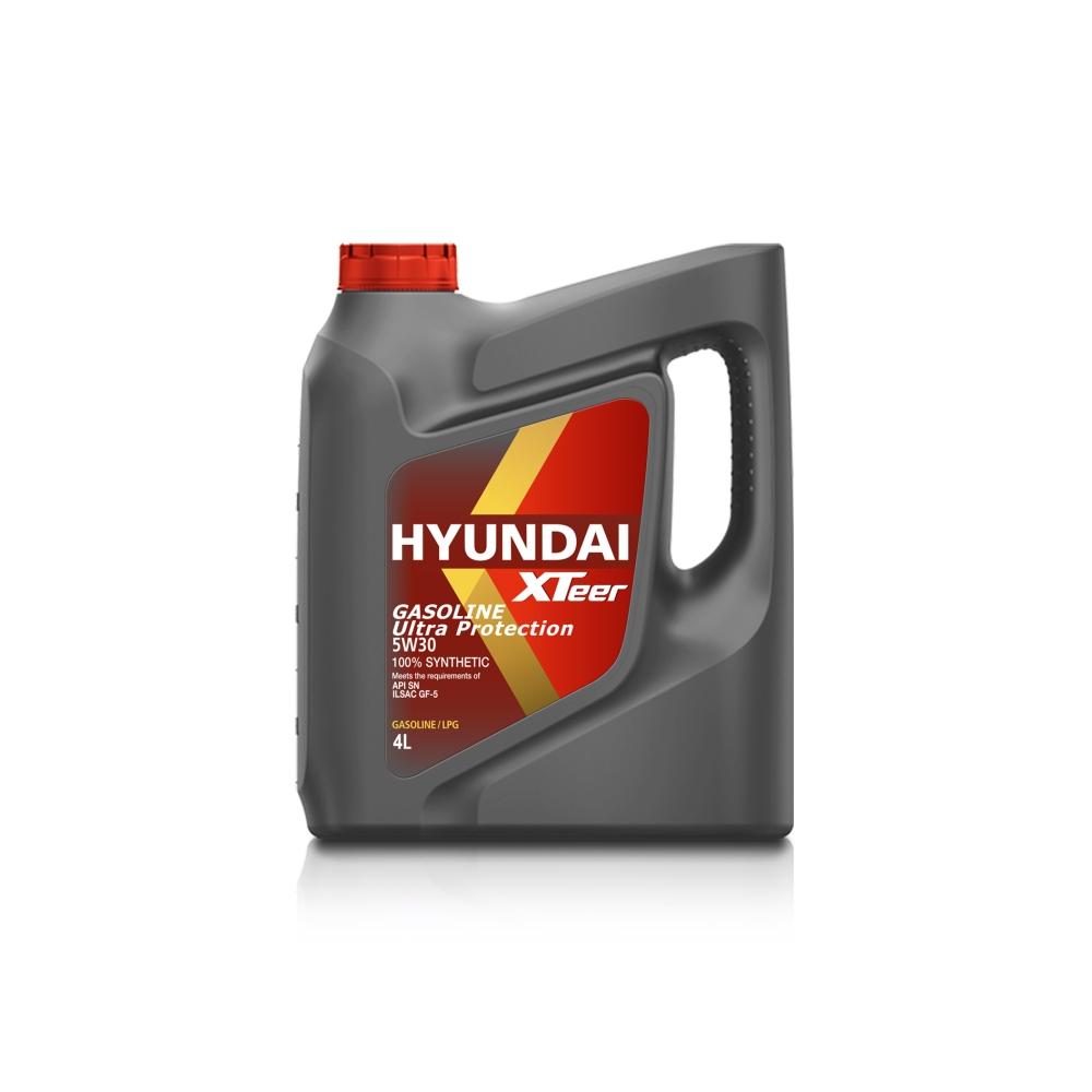 Моторное масло Hyundai XTeer Gasoline Ultra Protection 5W30 | Канистра 4 л | 1041002