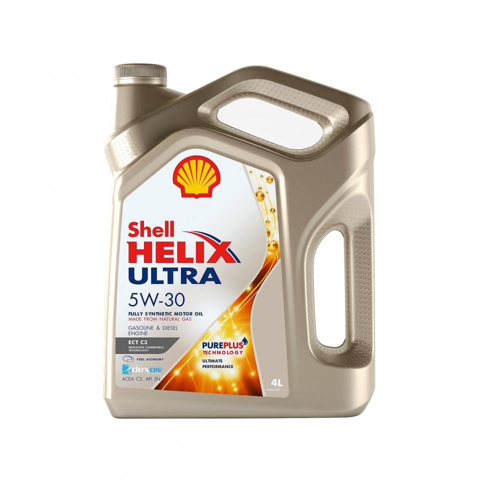 Моторное масло Shell Helix Ultra ECT C3 5W30 | Канистра 4 л | 550042847