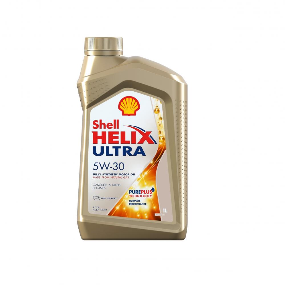 Моторное масло Shell Helix Ultra 5W30 | Канистра 1 л | 550040633