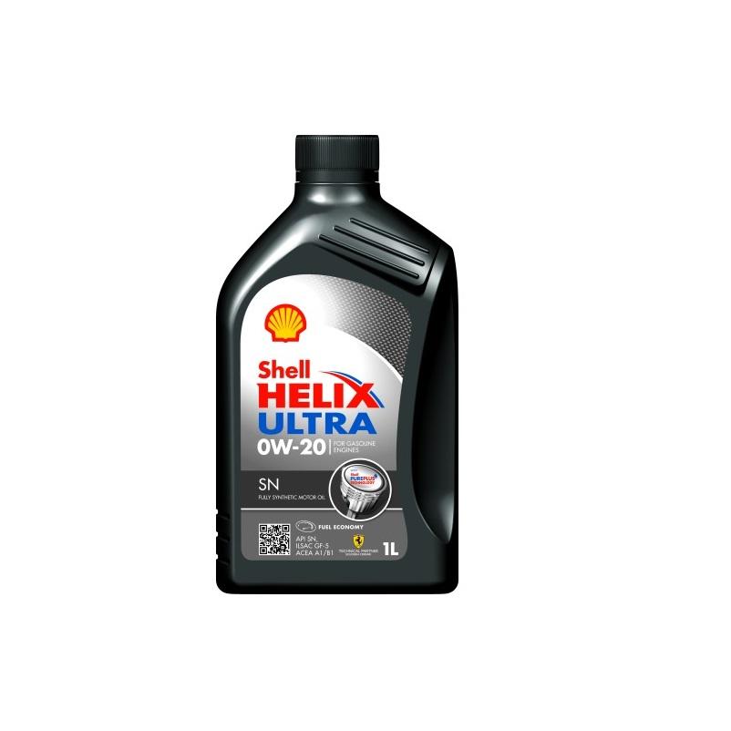 Моторное масло Shell Helix Ultra SN 0W20 | Канистра 1 л | 550040603