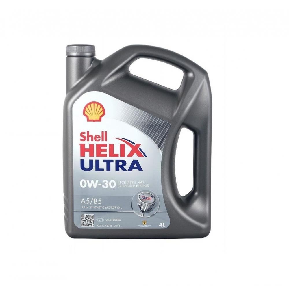 Моторное масло Shell Helix Ultra A5/B5 0W30 | Канистра 4 л