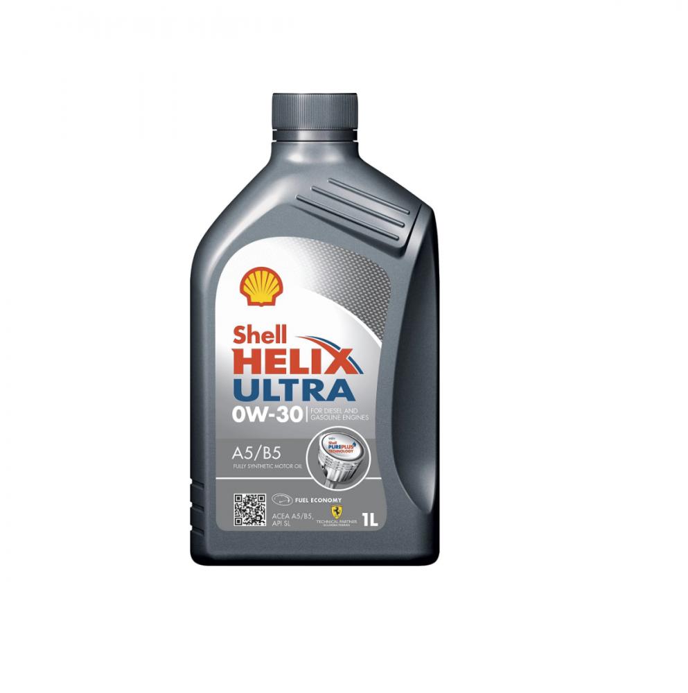 Моторное масло Shell Helix Ultra A5/B5 0W30 | Канистра 1 л | 550046659