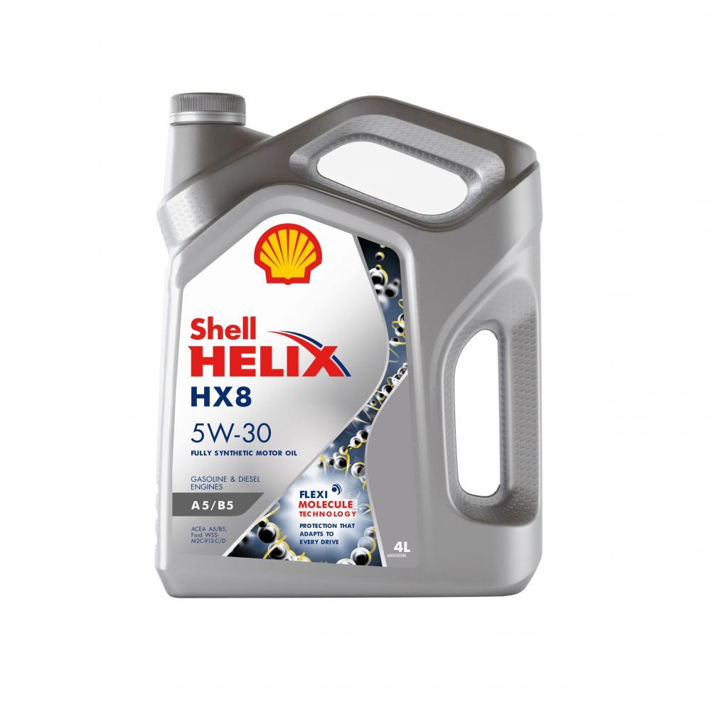 Моторное масло Shell Helix HX8 A5/B5 5W30 | Канистра 4 л | 550046777