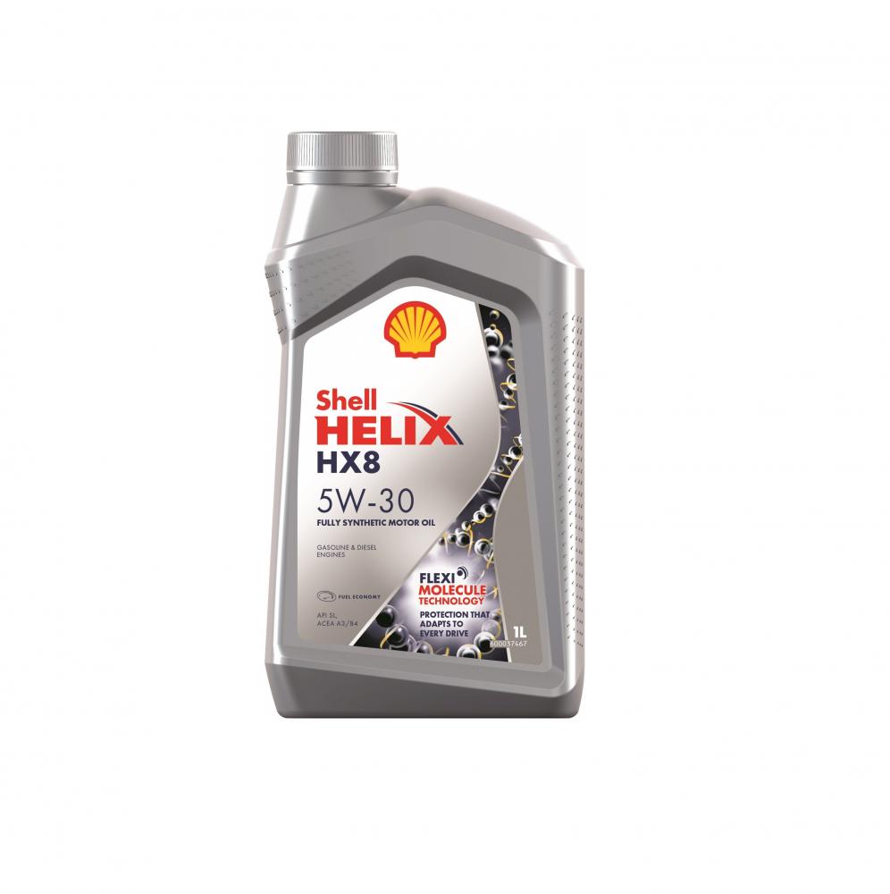 Моторное масло Shell Helix HX8 Synthetic 5W30 | Канистра 1 л | 550040462