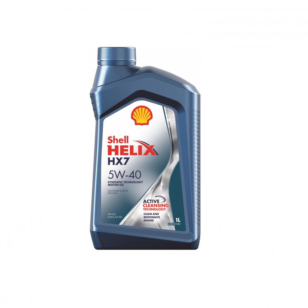 Моторное масло Shell Helix HX7 5W40 | Канистра 1 л | 550040340