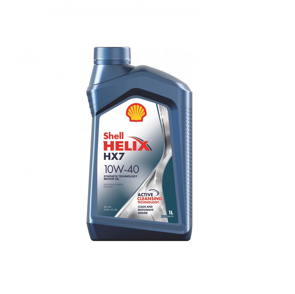 Моторное масло Shell Helix HX7 10W40 | Канистра 1 л | 550040312