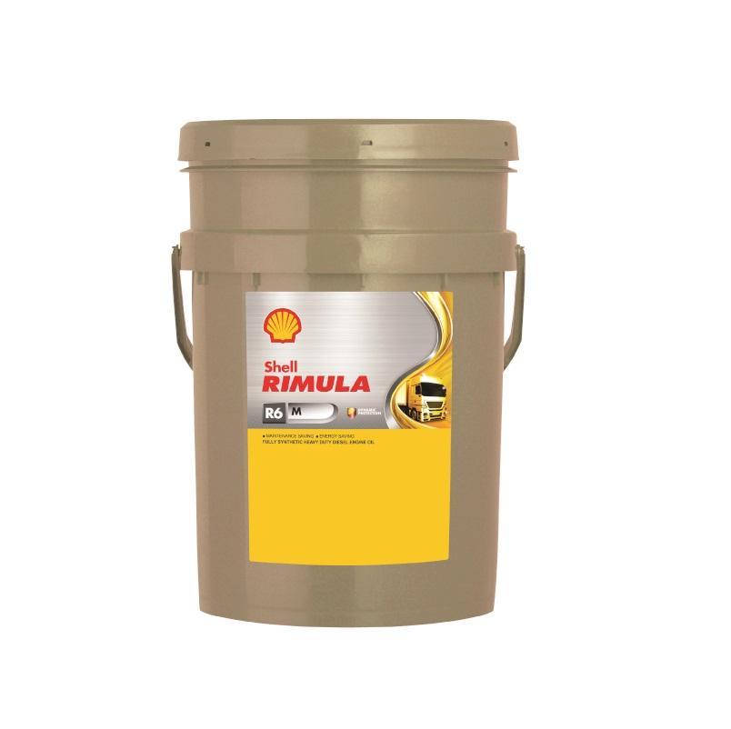 Моторное масло Shell Rimula R6 M 10W40 | Канистра 20 л | 550046753