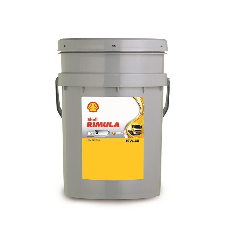 Моторное масло Shell Rimula R4 X 15W40 | Канистра 20 л | 550036840