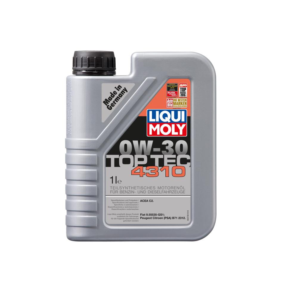 Моторное масло Liqui Moly Top Tec 4310 0W30 | Канистра 1 л | 2361