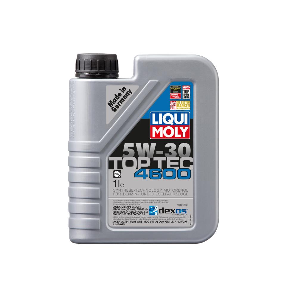 Моторное масло Liqui Moly Top Tec 4600 5W30 | Канистра 1 л | 8032