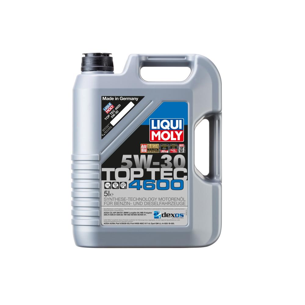 Моторное масло Liqui Moly Top Tec 4600 5W30 | Канистра 5 л | 8033