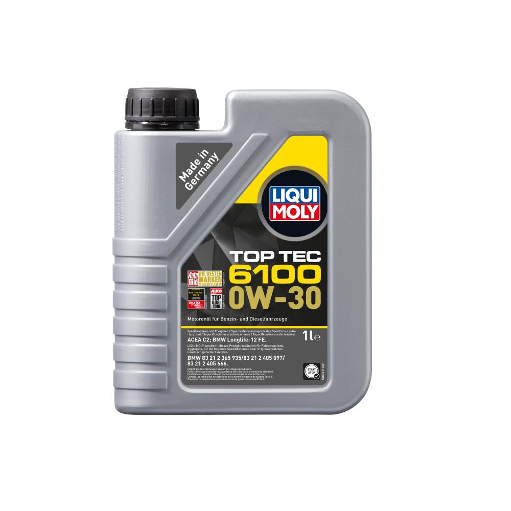 Моторное масло Liqui Moly Top Tec 6100 0W30 | Канистра 1 л | 20777