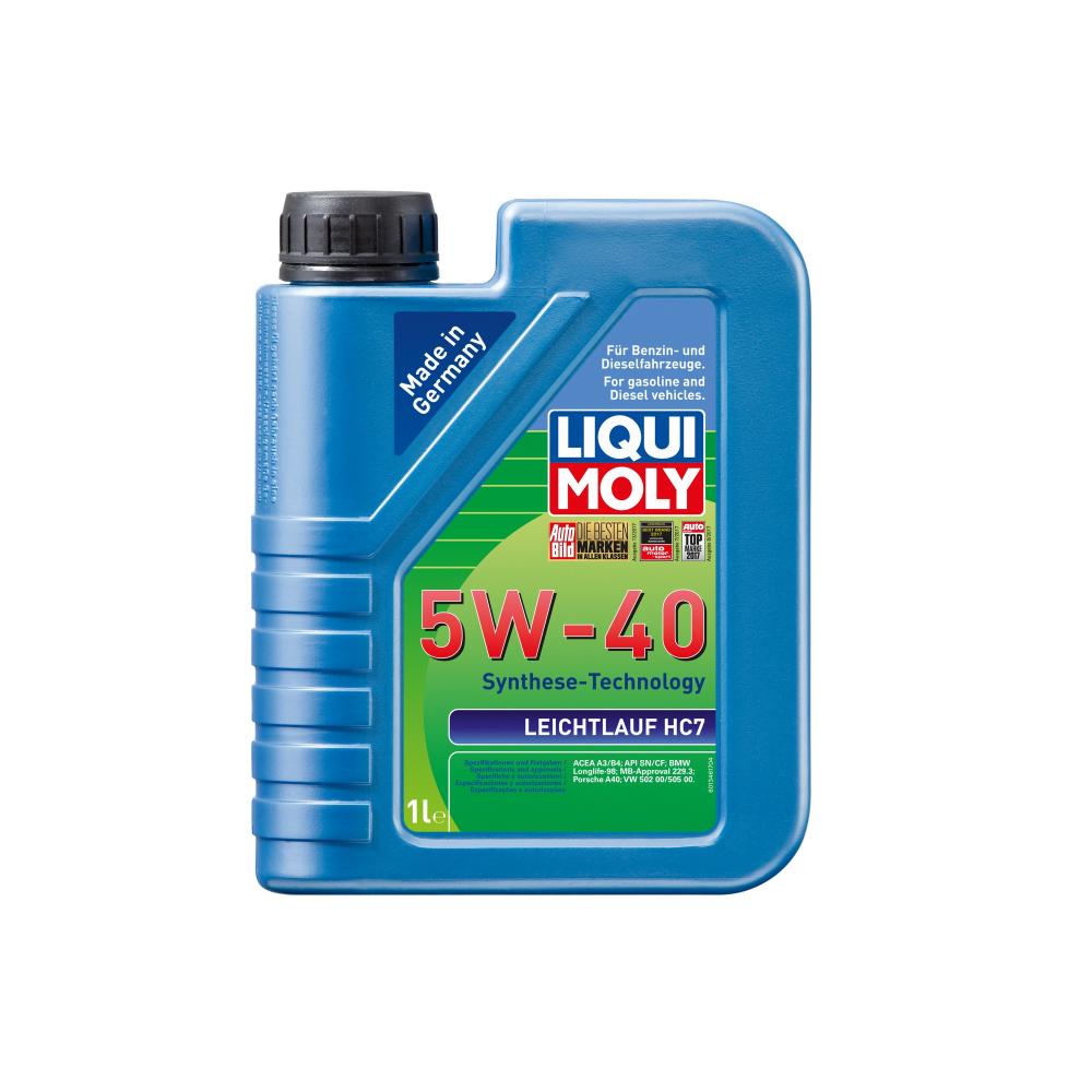 Моторное масло Liqui Moly Leichtlauf HC 7 5W40 | Канистра 1 л | 1346