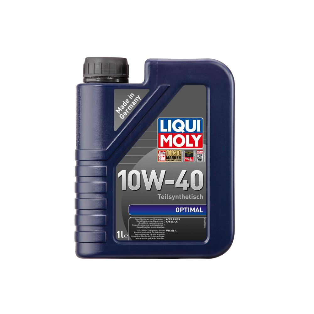 Моторное масло Liqui Moly Optimal 10W40 | Канистра 1 л | 3929