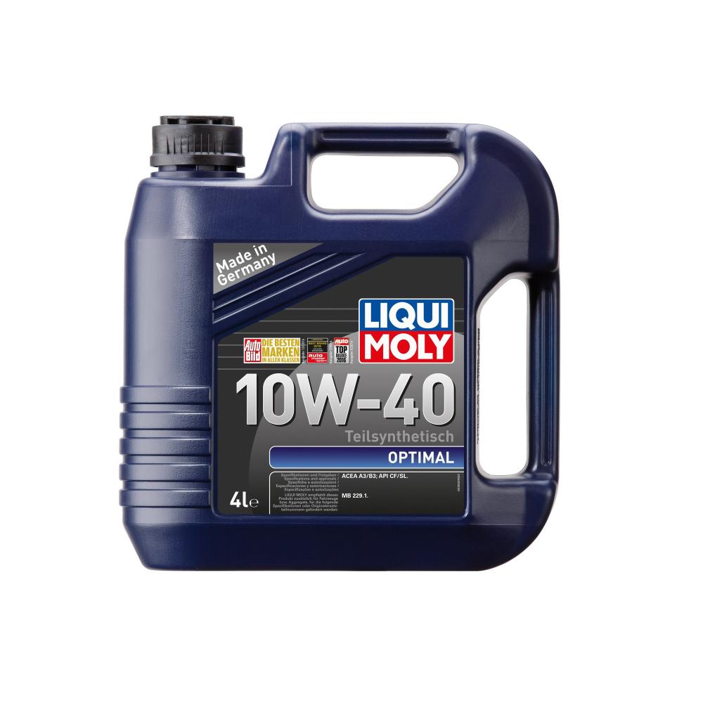 Моторное масло Liqui Moly Optimal 10W40 | Канистра 4 л | 3930