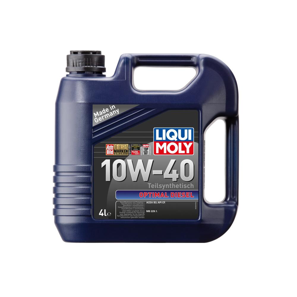Моторное масло Liqui Moly Optimal Diesel 10W40 | Канистра 4 л | 3934