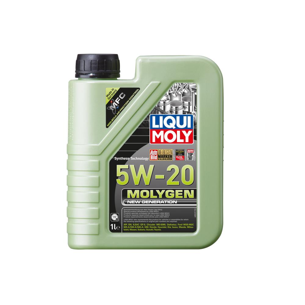 Моторное масло Liqui Moly Molygen New Generation 5W20 | Канистра 1 л | 8539