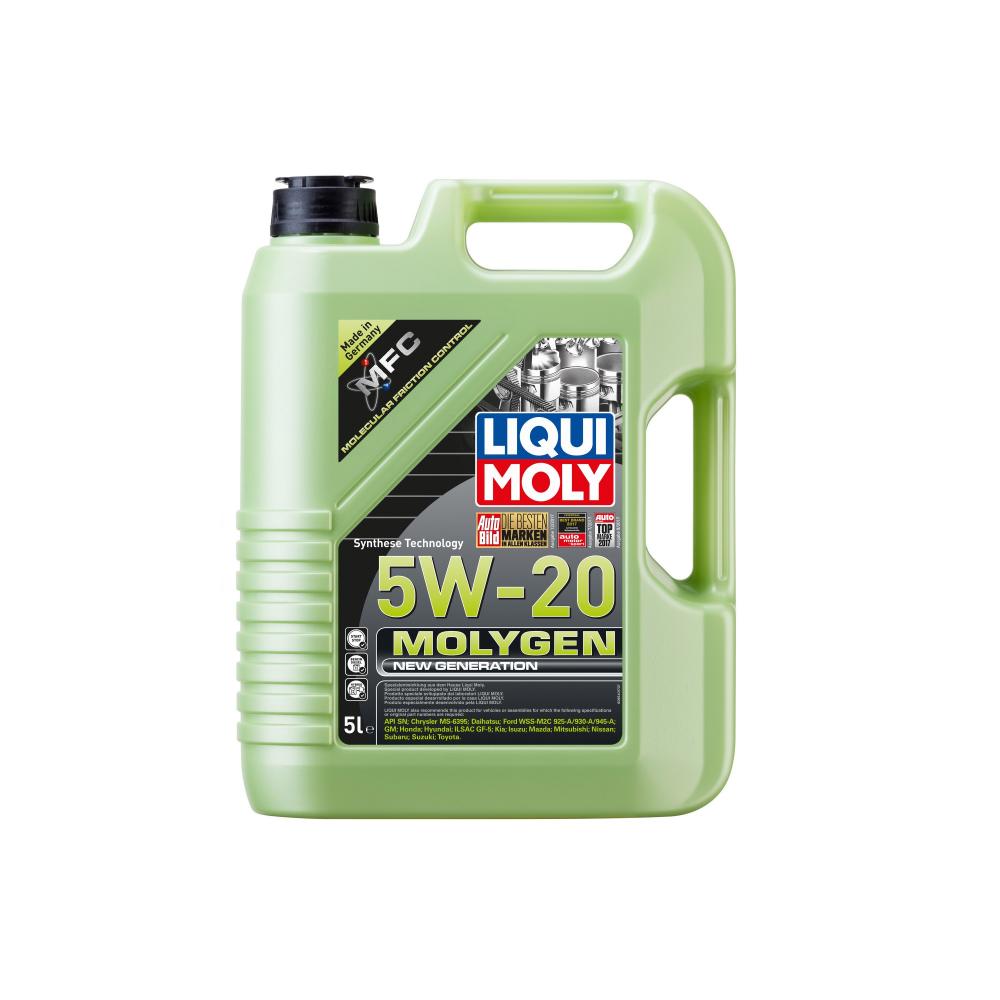 Моторное масло Liqui Moly Molygen New Generation 5W20 | Канистра 5 л | 8540