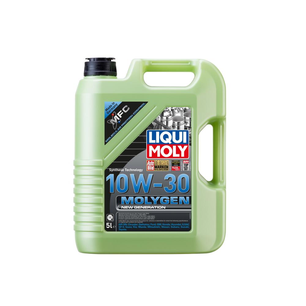 Моторное масло Liqui Moly Molygen New Generation 10W30 | Канистра 5 л | 9978