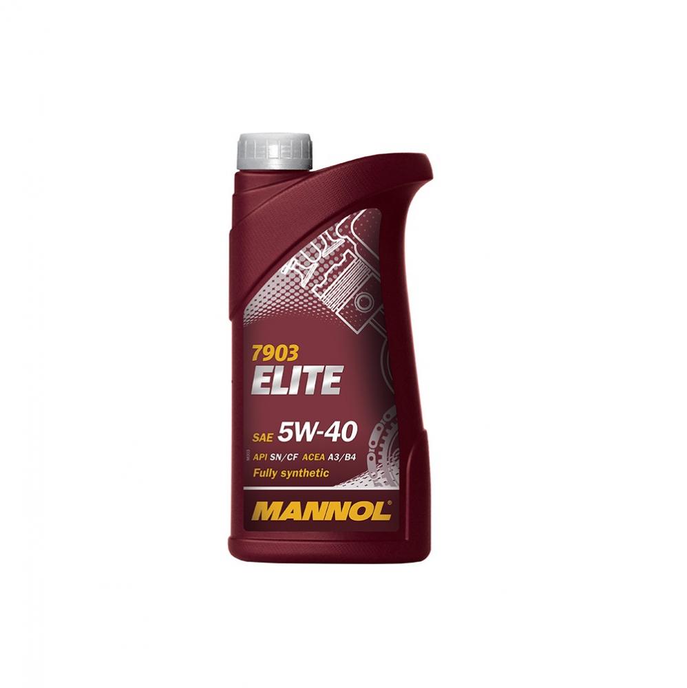 Моторное масло Mannol Elite 5W40 | Канистра 1 л | 1005