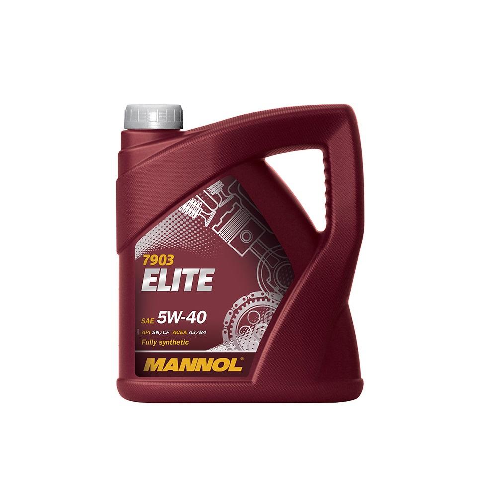 Моторное масло Mannol Elite 5W40 | Канистра 4 л | 1006