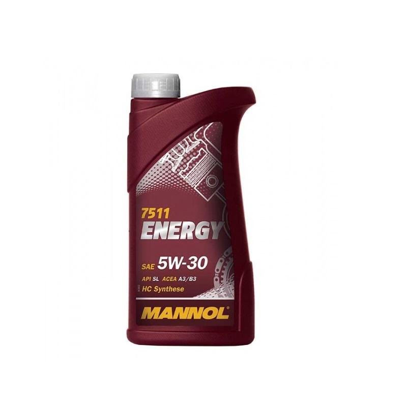 Моторное масло Mannol Energy 5W30 | Канистра 1 л | 7016