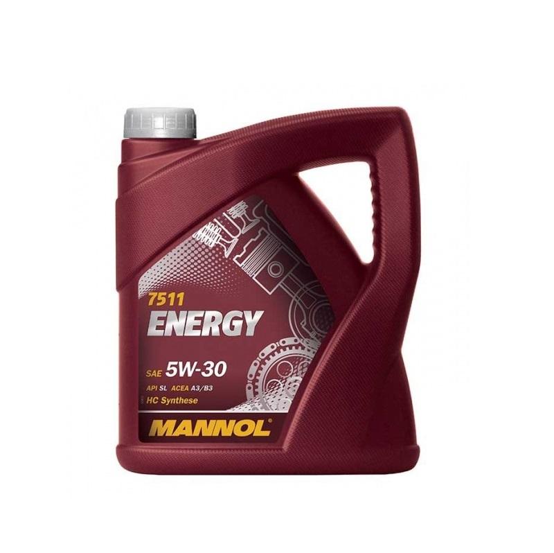Моторное масло Mannol Energy 5W30 | Канистра 4 л | 7017