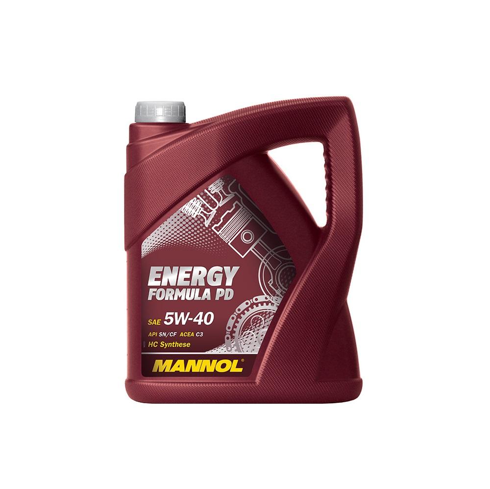 Моторное масло Mannol Energy Formula PD 5W40 | Канистра 5 л | 4014