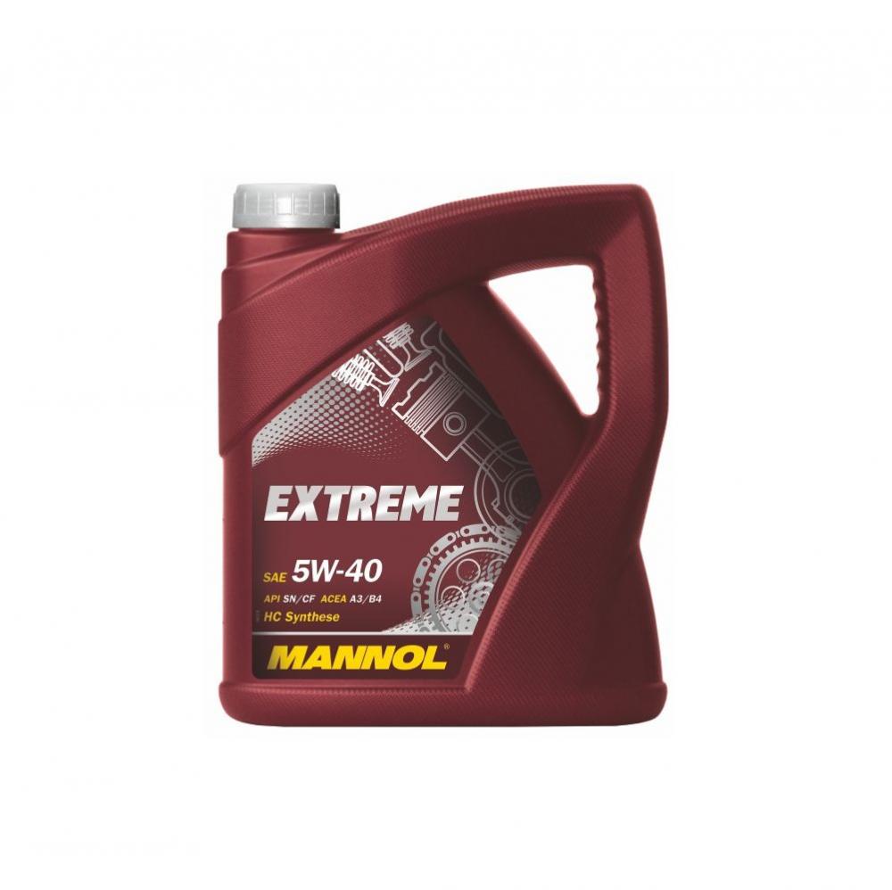 Моторное масло Mannol Extreme 5W40 | Канистра 4 л | 1021