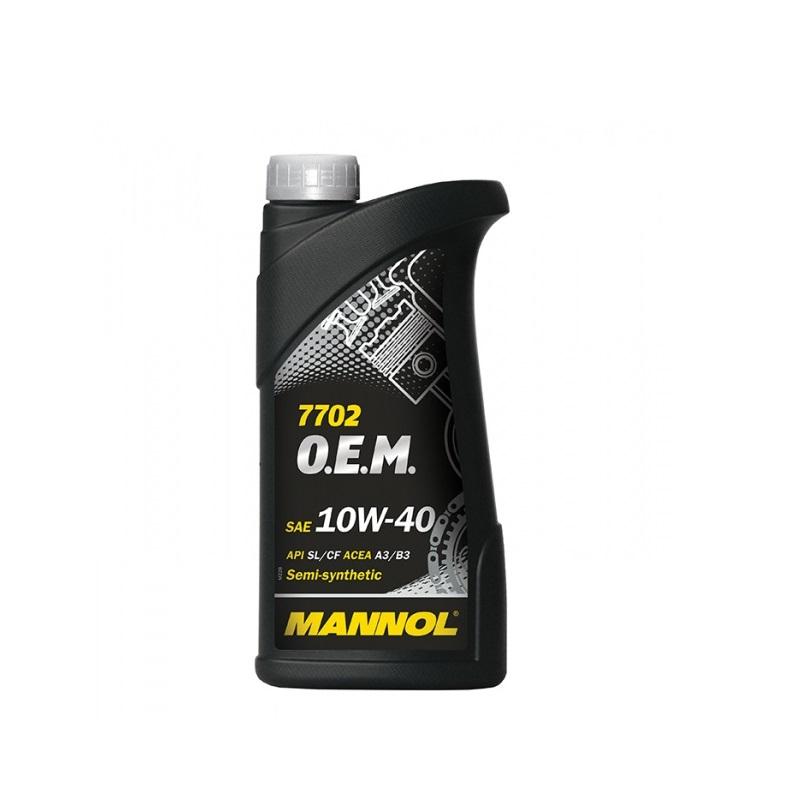 Моторное масло Mannol 7702 O.E.M. 10W40 | Канистра 1 л | 4082