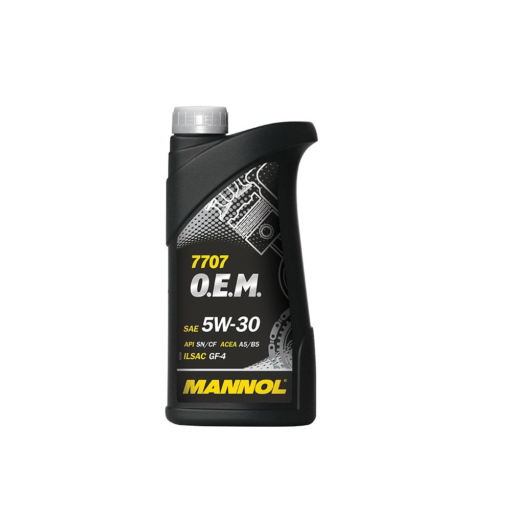 Моторное масло Mannol 7707 O.E.M. 5W30 | Канистра 1 л | 1094