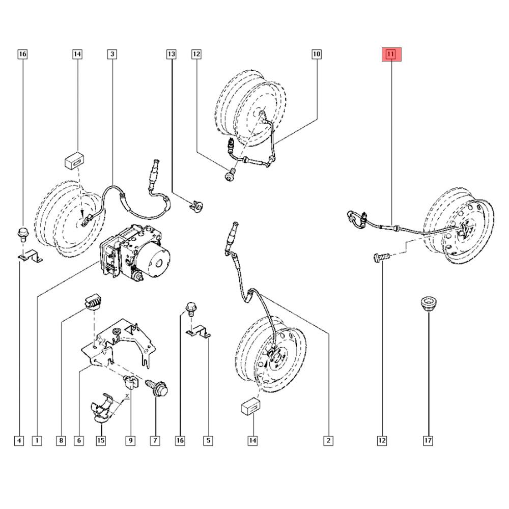 Абс рено логан. Тормозная система Лада Ларгус 8 клапанов. Лада Ларгус тормозная система с АБС. Схема тормозной системы Рено Логан 1 с АБС. Тормозная система Логан 1.6 без АБС.