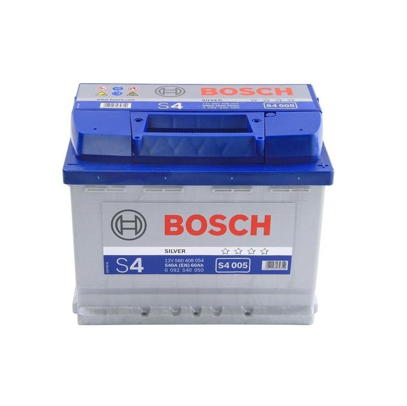 Аккумулятор Bosch S4 Silver 12 В 60 А/ч 540 А | - + | 0092S40050