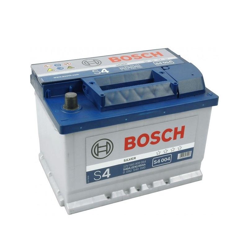 Аккумулятор Bosch S4 Silver 12 В 60 А/ч 540 А | - + | 0092S40040