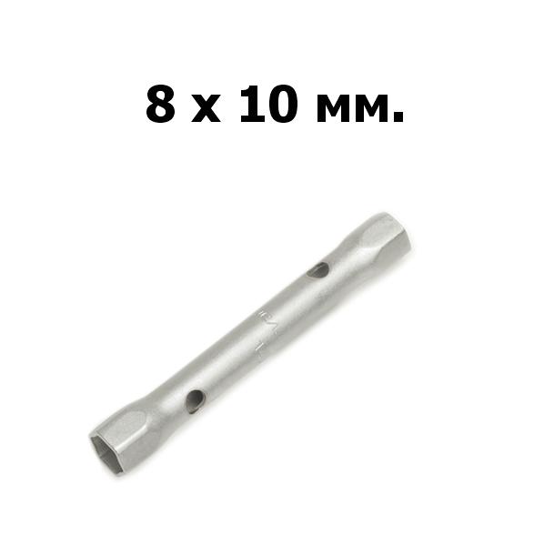 Ключ трубчатый штампованный 8х10 мм | Дело техники | 544108